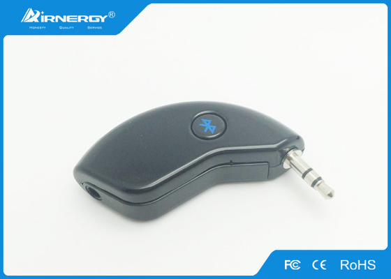 Receptor audio preto de Bluetooth/transmissor audio livre Bluetooth da mão para o carro