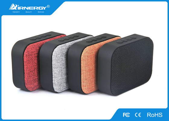 Orador de Bluetooth de pano da tela, orador estereofônico de Bluetooth com ranhura para cartão do SD