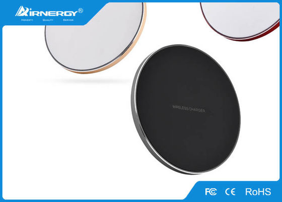 Em volta de & do quadrado 5V 9V o carregador rápido sem fio/almofada de carregamento sem fio de Qi enegrece
