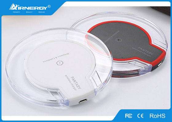 Carregador sem fio do telefone para Iphone 8 X, almofada de carregamento sem fio rápida do espaço livre