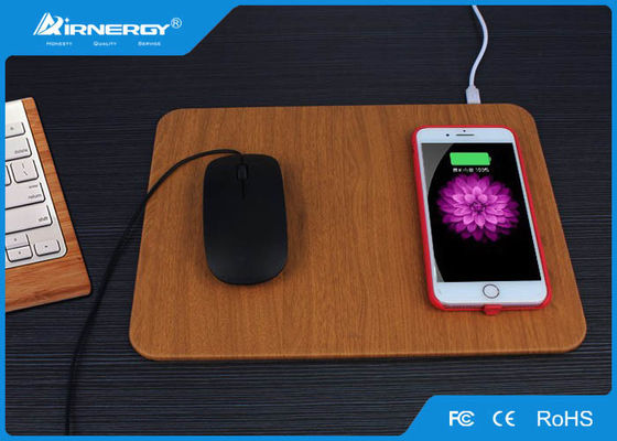 Carregador rápido sem fio com projeto do tapete do rato, almofada de carregamento sem fio da multi função